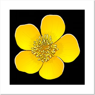 Buttercup flower lover Posters and Art